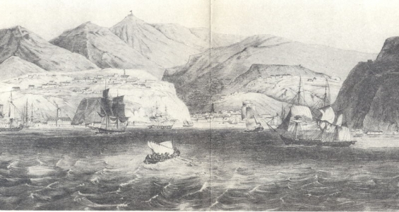 Fig.1 Valparaiso in 1830_public domain photo.jpg